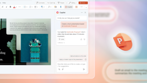Up your storytelling with Microsoft Copilot and PowerPoint. Your AI assistant can help identify key takeaways, organize your presentation, or create a new presentation in seconds when new content arrives, Reply if you want more information.