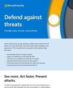 Defend Against Threats