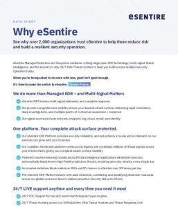 Why eSentire