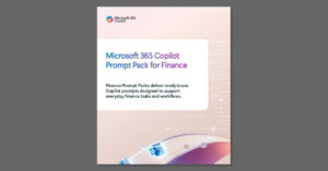 Microsoft 365 Copilot Prompt Pack for Finance