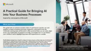 A Practical Guide for Bringing Ai into Your Business processes