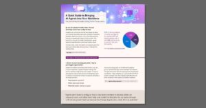 A Quick Guide to Bringing AI Agents into Your Workforce