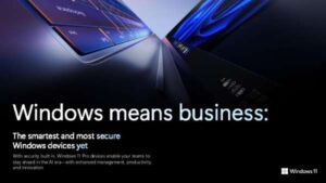 Windows Means Business